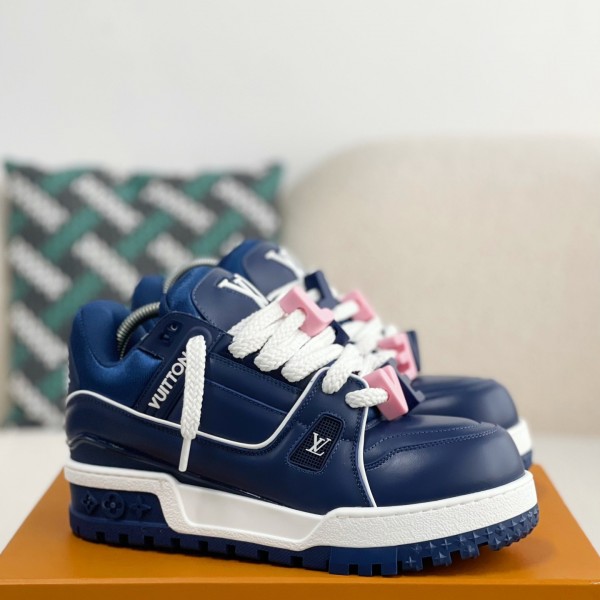 「#3341」LOUIS VUITTON  TRAINER 2023Show style Sneakers
