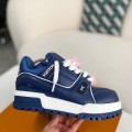 「#3341」LOUIS VUITTON  TRAINER 2023Show style Sneakers