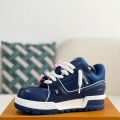 「#3341」LOUIS VUITTON  TRAINER 2023Show style Sneakers