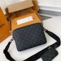 「#3346」Louis Vuitton Trio New Men’s colour-matching postman bag M69443  Size：25*18.5*7cm