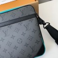 「#3347」Louis Vuitton Trio New Men’s colour-matching postman bag M11648  Size：25*18.5*7cm