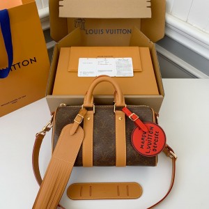 「#3349」Louis Vuitton The New Keepall Bandouli ère 25 handbag  M11542  Size：25*15*11cm