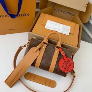 「#3349」Louis Vuitton The New Keepall Bandouli ère 25 handbag  M11542  Size：25*15*11cm