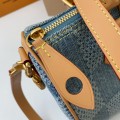 「#3351」Louis Vuitton The new SPEEDY 25bandouli ère tannin denim handbag  N40700  Size：25*15*15cm