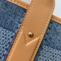 「#3352」Louis Vuitton New Weekend TOTE tannin jean bag  N40702  Size：43*34*17.5cm