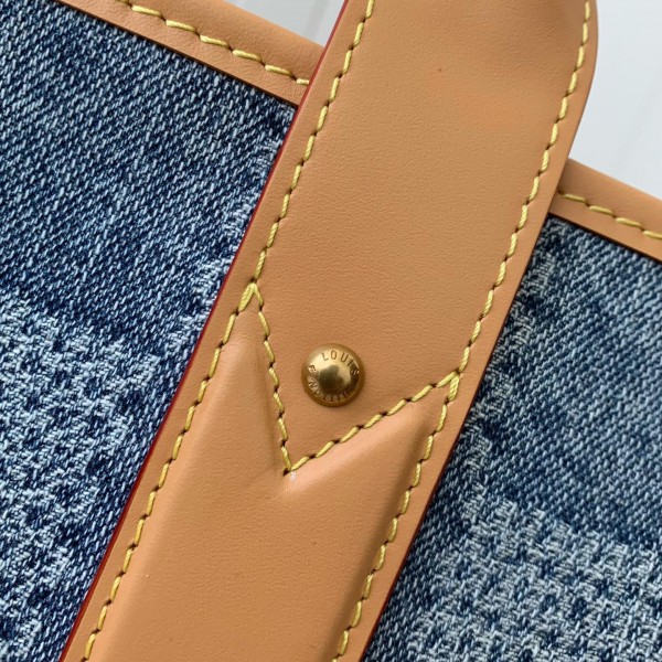 Louis Vuitton New Weekend TOTE tannin jean bag  N40702  Size：43*34*17.5cm