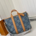 「#3352」Louis Vuitton New Weekend TOTE tannin jean bag  N40702  Size：43*34*17.5cm