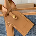 「#3352」Louis Vuitton New Weekend TOTE tannin jean bag  N40702  Size：43*34*17.5cm