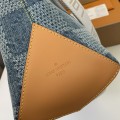 「#3352」Louis Vuitton New Weekend TOTE tannin jean bag  N40702  Size：43*34*17.5cm