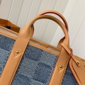 「#3352」Louis Vuitton New Weekend TOTE tannin jean bag  N40702  Size：43*34*17.5cm