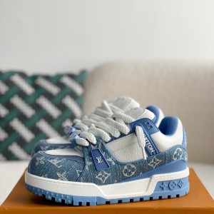 「#3358」LOUIS VUITTON  TRAINER 2023Show style Sneakers