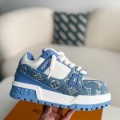 「#3358」LOUIS VUITTON  TRAINER 2023Show style Sneakers