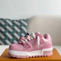 「#3370」LOUIS VUITTON  TRAINER 2023Show style Sneakers