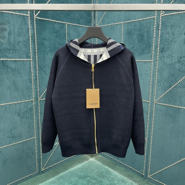4ss Reversible Classic Hooded Zipper Cardigan