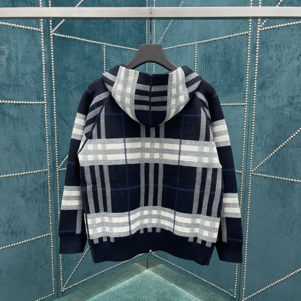 4ss Reversible Classic Hooded Zipper Cardigan