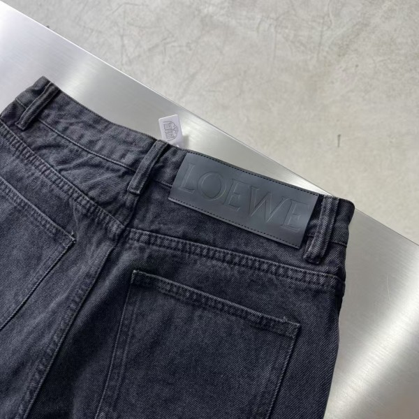 24ss loewe anagram loose jeans