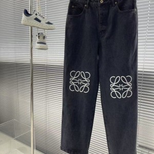 「#3375」24ss loewe anagram loose jeans