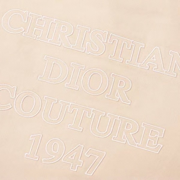 Dior monogram embroidered zip-up hooded jacket