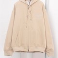 「#3383」Dior monogram embroidered zip-up hooded jacket