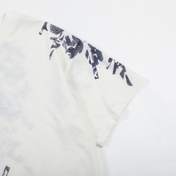 Louis Vuitton Presbyterian Jacquard Doodle Logo t-shirt