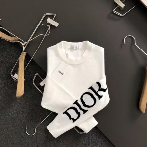 「#3388」DIOR wool crew neck long sleeves