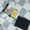 「#3413」Louis Vuitton checkered T-shirt