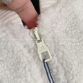 「#3426」Louis Vuitton floral lettering lambskin baseball jacket