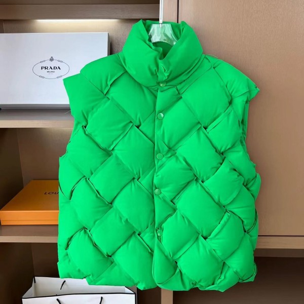 BOTTEGA VENETA Stand collar down jacket