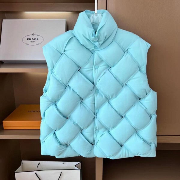 BOTTEGA VENETA Stand collar down jacket