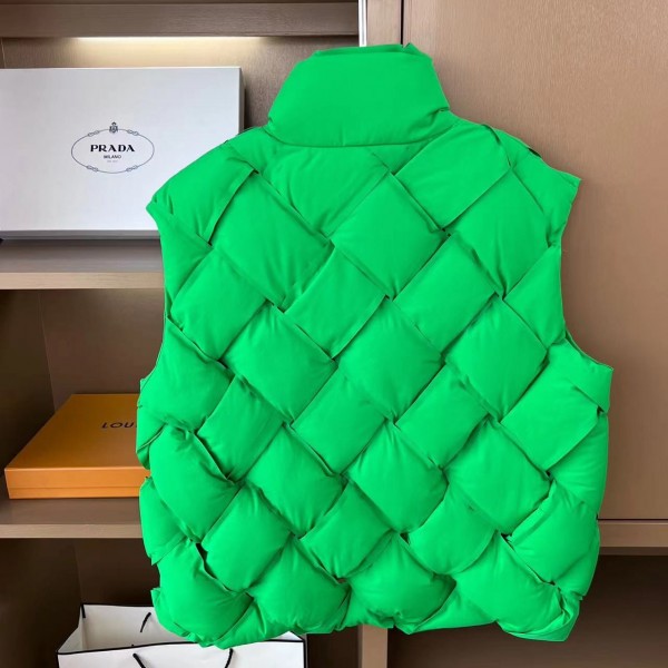 BOTTEGA VENETA Stand collar down jacket