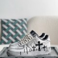 「#3438」Chrome Hearts x Nike Air Force 1 sneakers