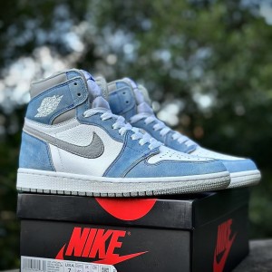 「#3477」Air Jordan 1 Retro High Hyper Royal Smoke Grey