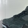 「#3479」Jordan Air Jordan 4 retro kaws suede lightweight wear-resistant non-slip mid-top