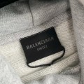 「#3483」Balenciaga logo print sports hooded sweatshirt