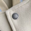 「#3484」OFF-WHITE xAc Milan FW22 Collaborative Colorblock Baseball Jacket
