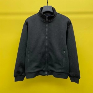 「#3486」Louis Vuitton obscure jacquard zip-up casual sports suit