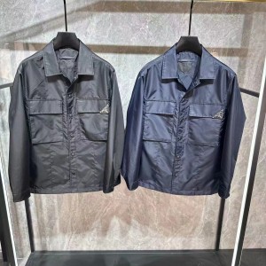 「#3490」PRADA Men's Hooded Jacket
