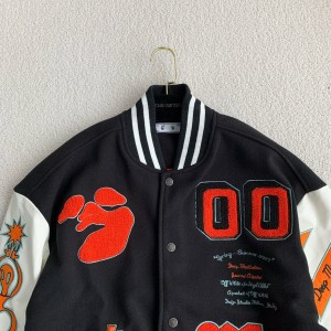 「#3497」OFF-WHITE  FW22  Baseball uniform