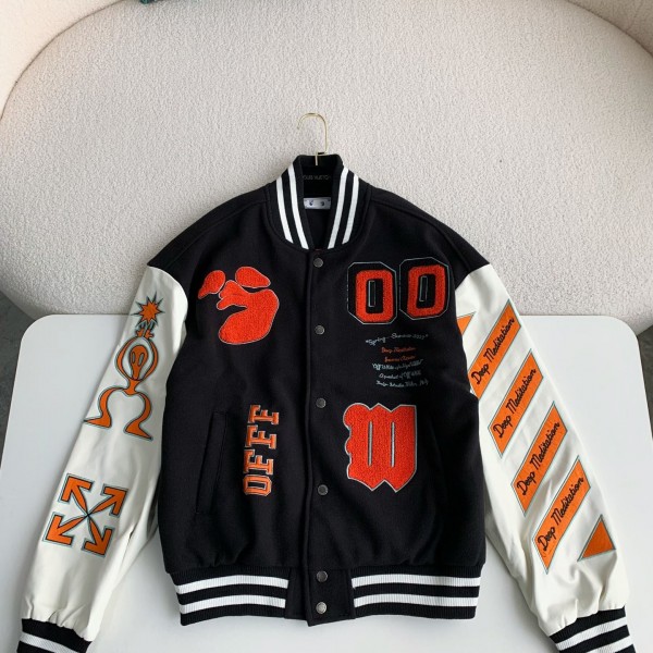 「#3497」OFF-WHITE  FW22  Baseball uniform