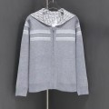 「#3498」Dior all-over jacquard reversible wool zip-up hoodie