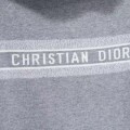 「#3498」Dior all-over jacquard reversible wool zip-up hoodie