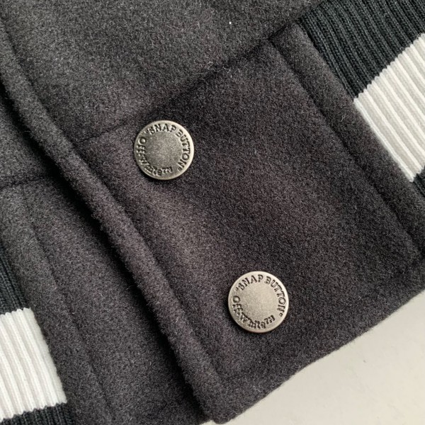 OFF-WHITE  FW22  Logo embroidered single-breasted Baseball uniform