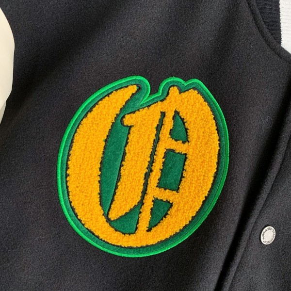 OFF-WHITE  FW22  Logo embroidered single-breasted Baseball uniform