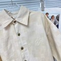 「#3502」Louis Vuitton 24fw Checkerboard Mosaic Denim Suit