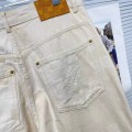 「#3502」Louis Vuitton 24fw Checkerboard Mosaic Denim Suit