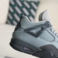 「#3508」Jordan Air Jordan 4 retro kaws suede lightweight wear-resistant non-slip mid-top