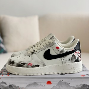「#887」NIKE Air Force 1’07 low“landscape painting” Sneakers