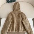 「#3511」New, LV reversible wool and sheepskin jacket