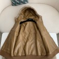 「#3511」New, LV reversible wool and sheepskin jacket
