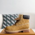 「#3514」Louis Vuitton x Timberland yellow bootsMartin bootsboots